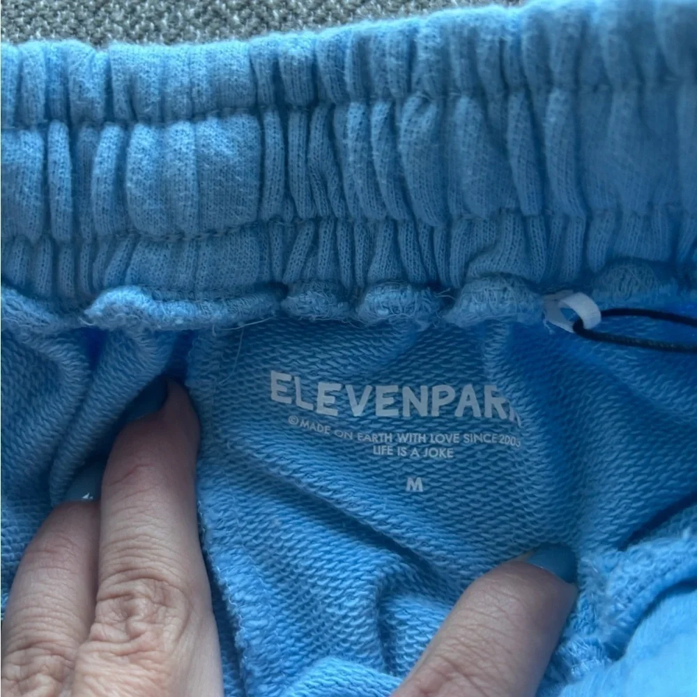 NWT! Eleven Paris UNISEX Piano Blue Shorts Size Medium